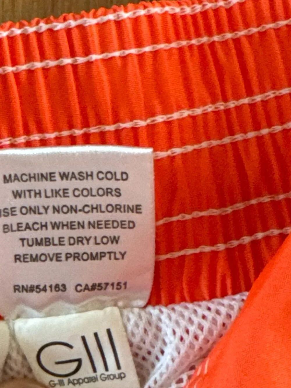 Baltimore Orioles MLB Swim Trunks Board Shorts Mens Lg Genuine Merchandise EUC.